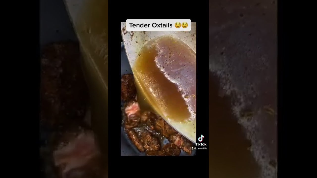 Quick tender oxtail Recipe 😋🍴