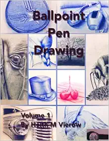 Ballpoint Pen Drawing: Step by Step with Videos 