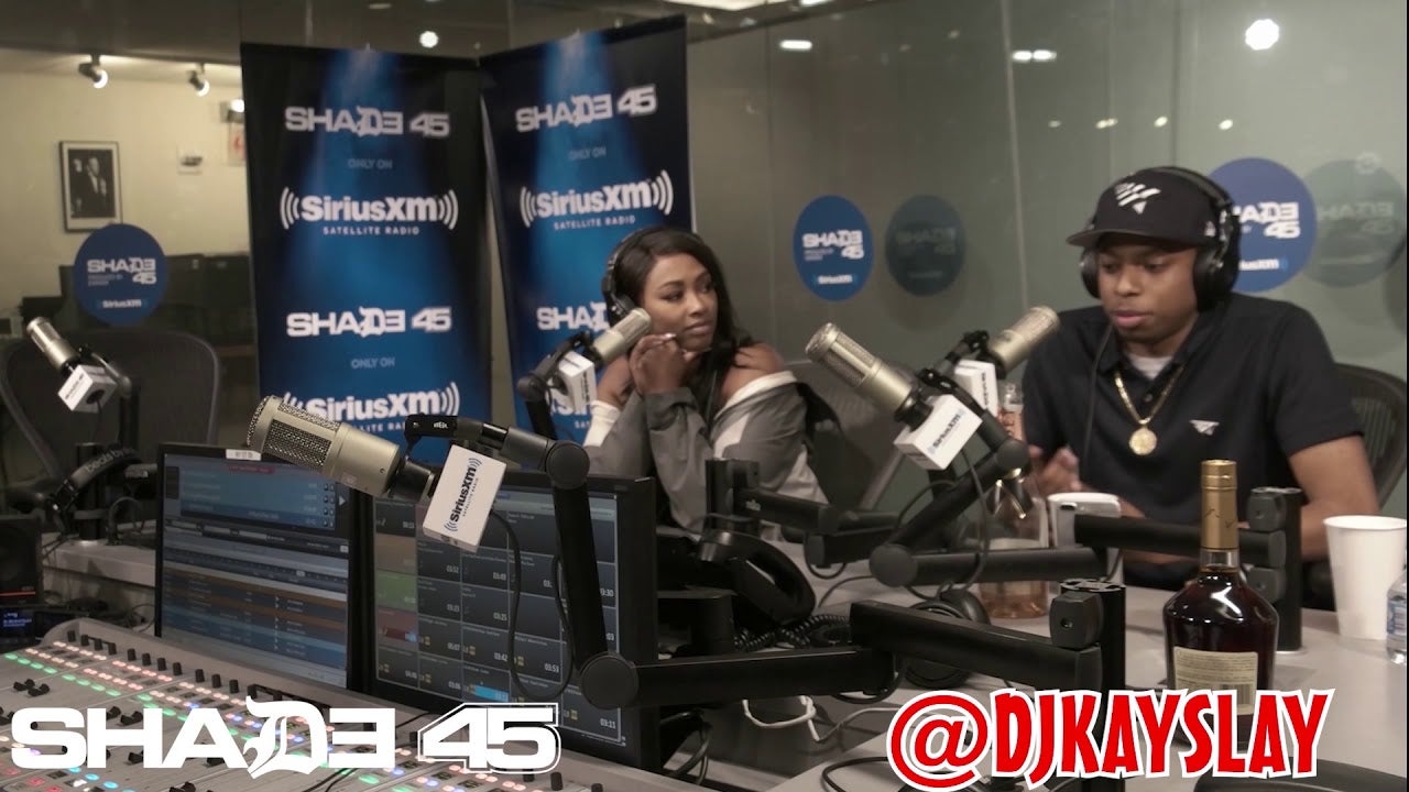 Larry Bondz stops by Dj Kayslay show at Shade45