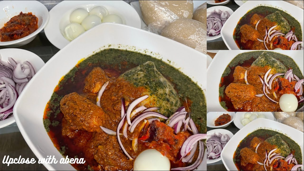 How to make AuthenticGhana 🇬🇭Tuozaafi at home|Ayoyo Soup|Tuozaafi Stew fromscratch|Detailed Recipe