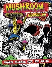 Get - 005. Mushroom Horror Coloring Book