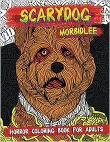 Get - 002. Scary Dog Coloring Book