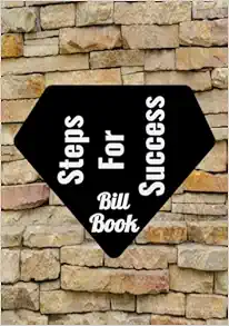 Steps For Success Bill Book