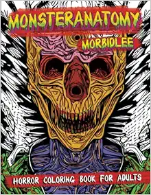 Get - 010. Monster Anatomy Coloring Book