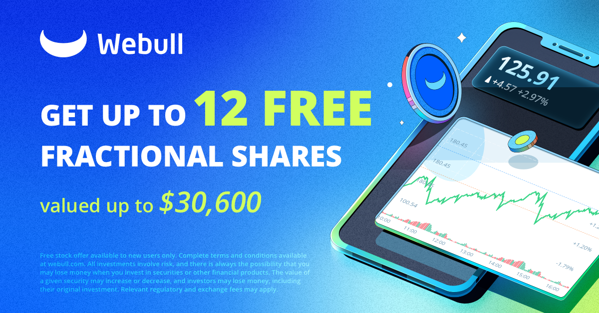 Earn Free Stocks up to $30,600 ($5 minimum deposit)