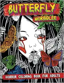 Get - 007. Butterfly Horror Coloring Book