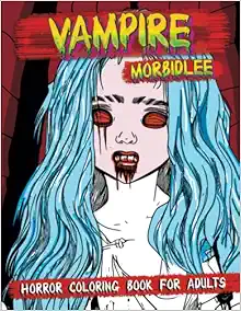 Get - 015. Vampire Horror Coloring Book