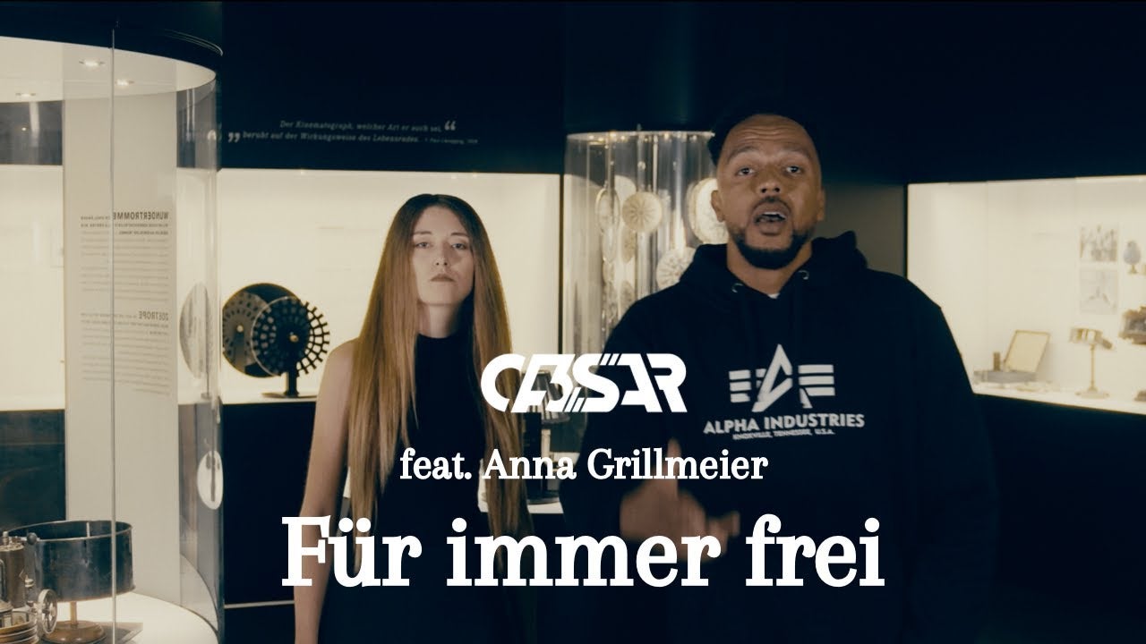 CA3SAR x Anna Grillmeier - Für immer frei (Official 4k Video)